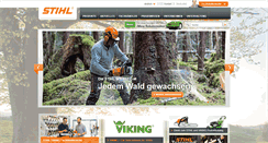 Desktop Screenshot of de.stihl.ch