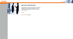Desktop Screenshot of marketing.stihl.es